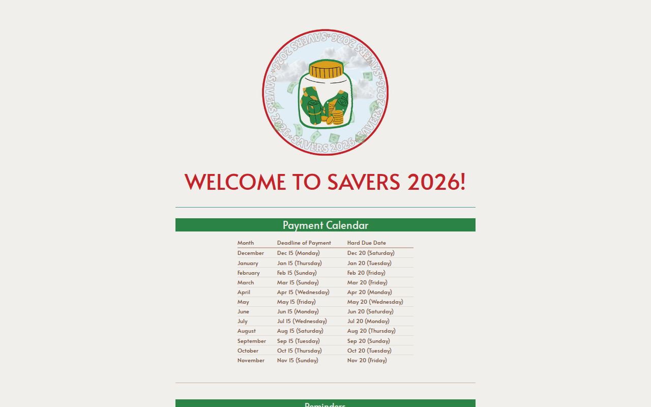 Carrd profile picture for @savers